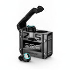 Wireless Gaming Earbuds in charging case showing battery indicator and sleek design