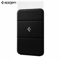 Spigen MagSafe Card Holder in black for carrying cards, designed for compatibility with iPhone.