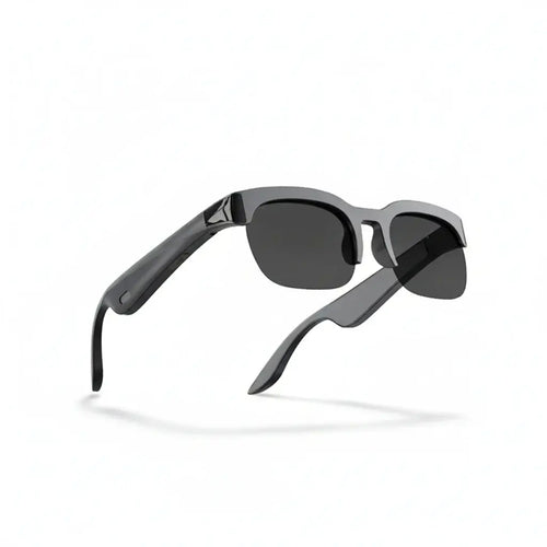  AI Smart Glasses displaying translation and audio features for seamless communication and entertainment.