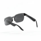  AI Smart Glasses displaying translation and audio features for seamless communication and entertainment.