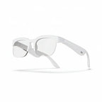  AI Smart Glasses displaying translation and audio features for seamless communication and entertainment.