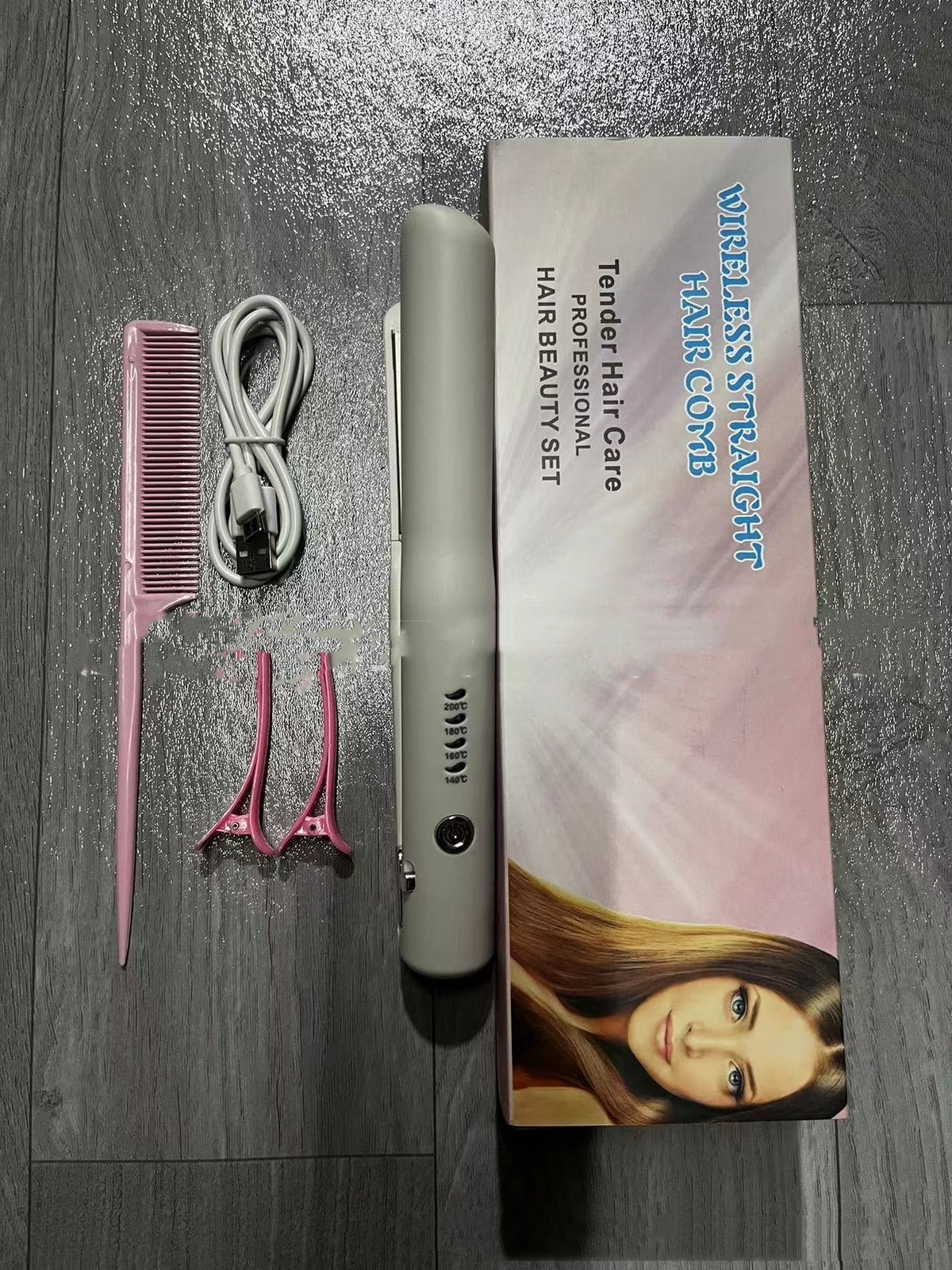 Mini Wireless Hair Straightener & Curler – Gadget Supply – Gadget Supply