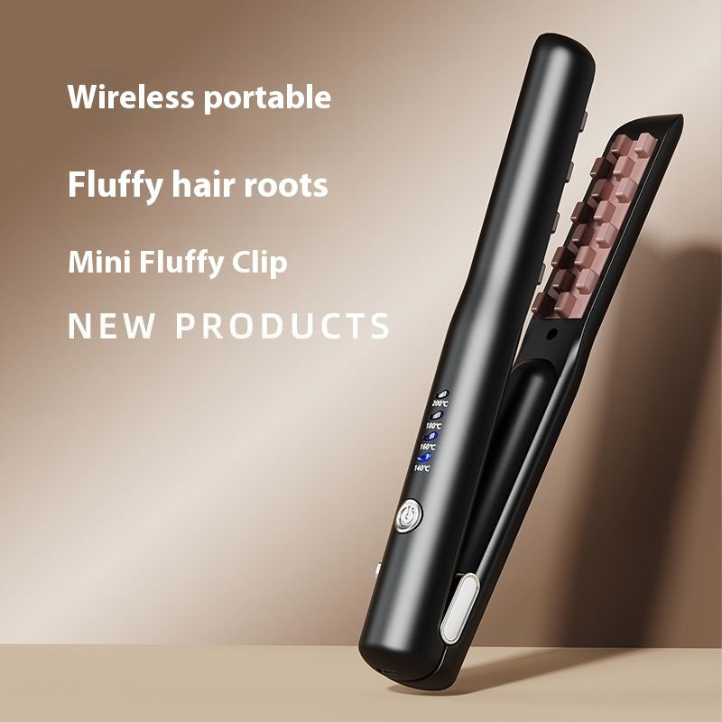 Mini Wireless Hair Straightener & Curler – Gadget Supply – Gadget Supply
